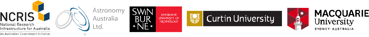 Adacs is supported by NCRIS, Astronomy Australia, Swinburne Univeristy of Technology, Curtain University and Macquarie University.