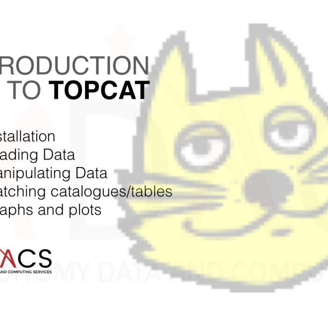 Introduction to TOPCAT